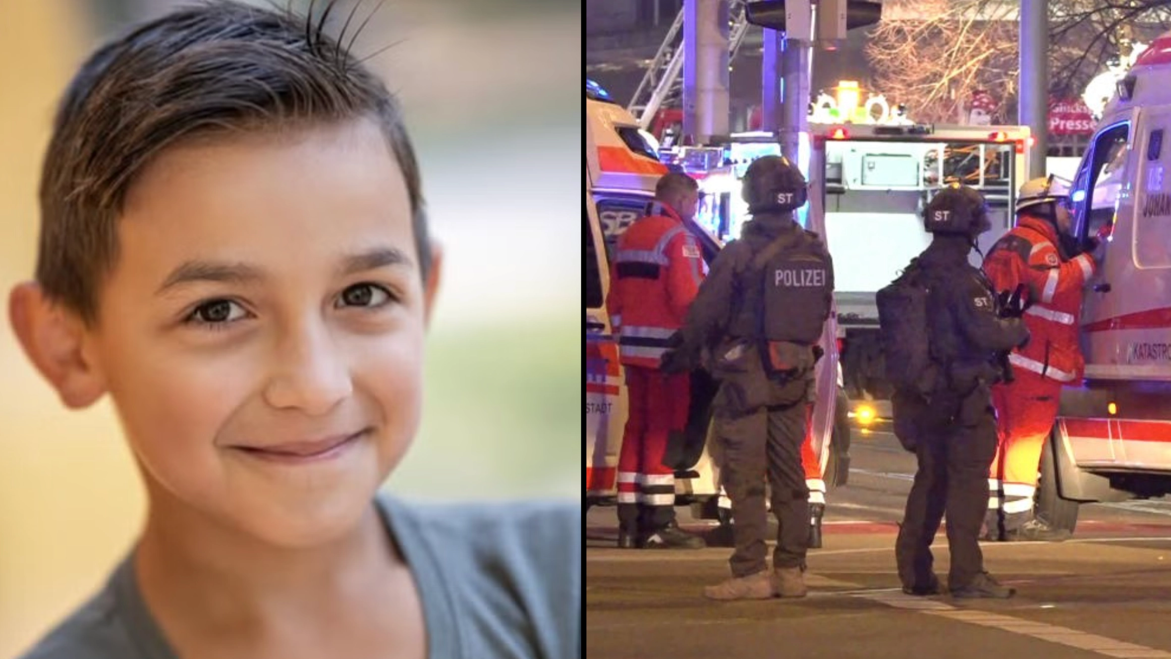Mother’s tribute to nine-year-old boy killed in German Christmas market attack