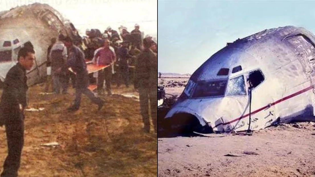 One passenger survived tragic air disaster that instantly killed 102 because he wasn't following safety protocols