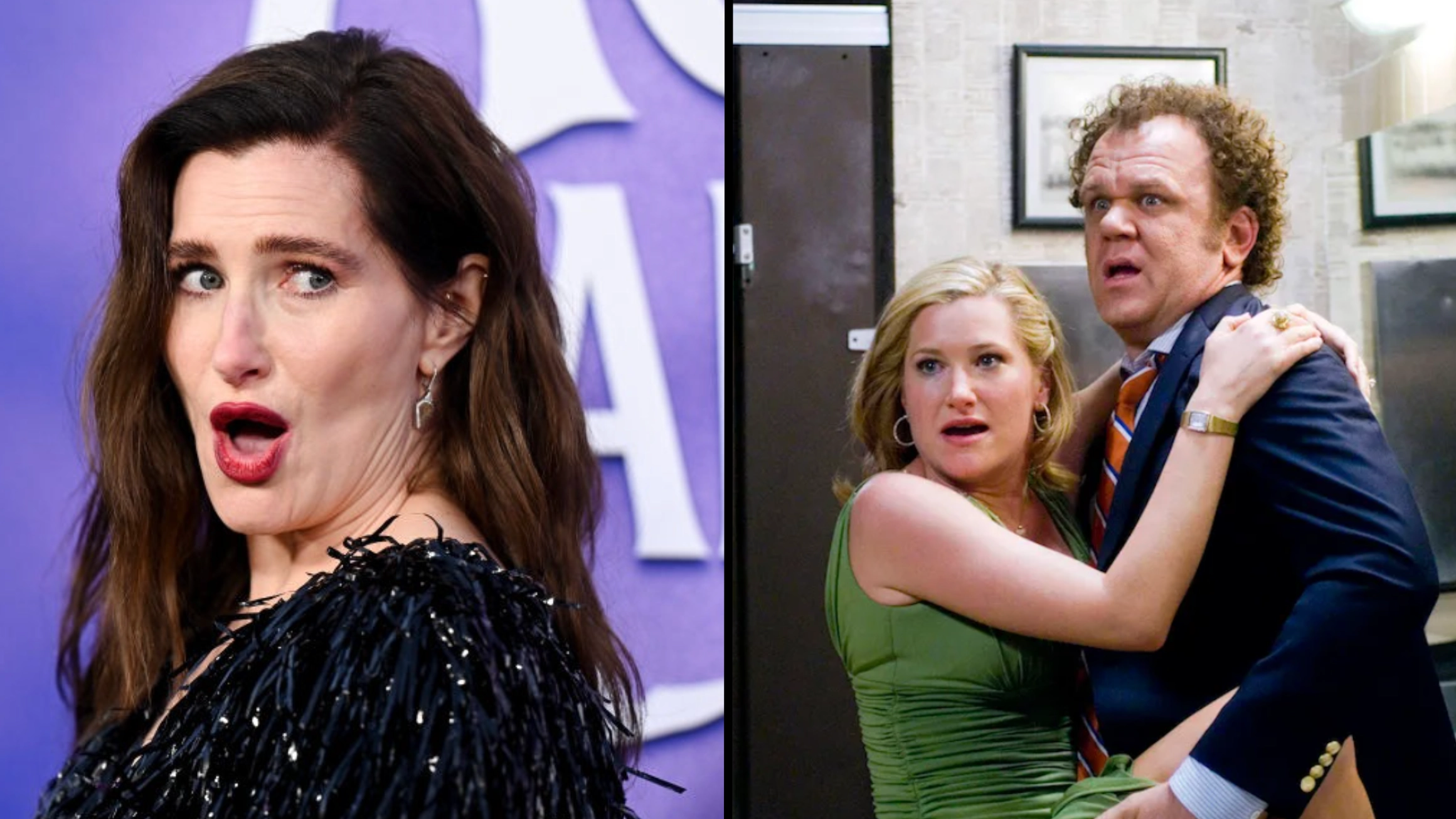 Kathryn Hahn's son walked out of house party after seeing his mum in Step Brothers