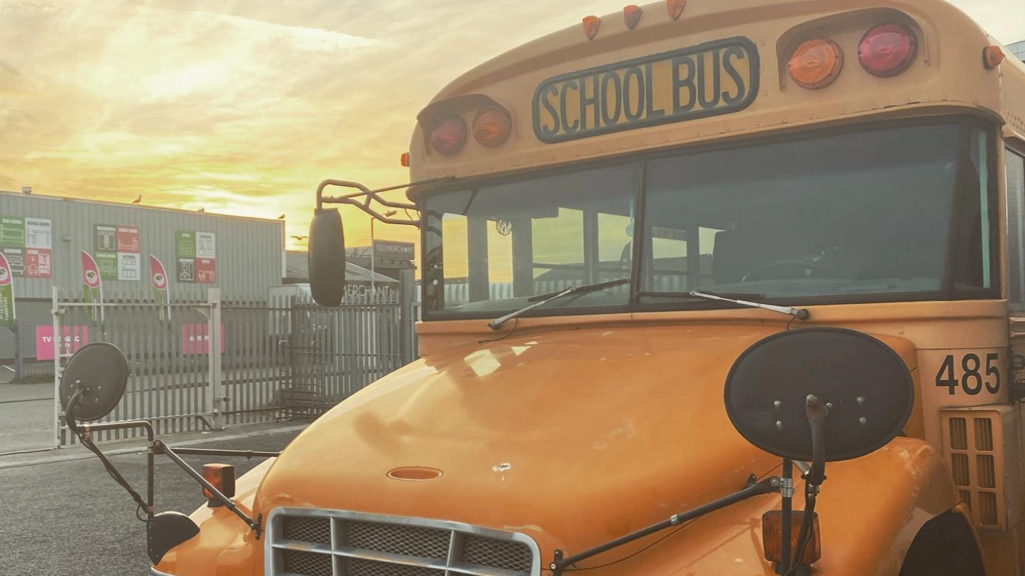 Father and daughter launch school bus food truck after finding fame on TikTok