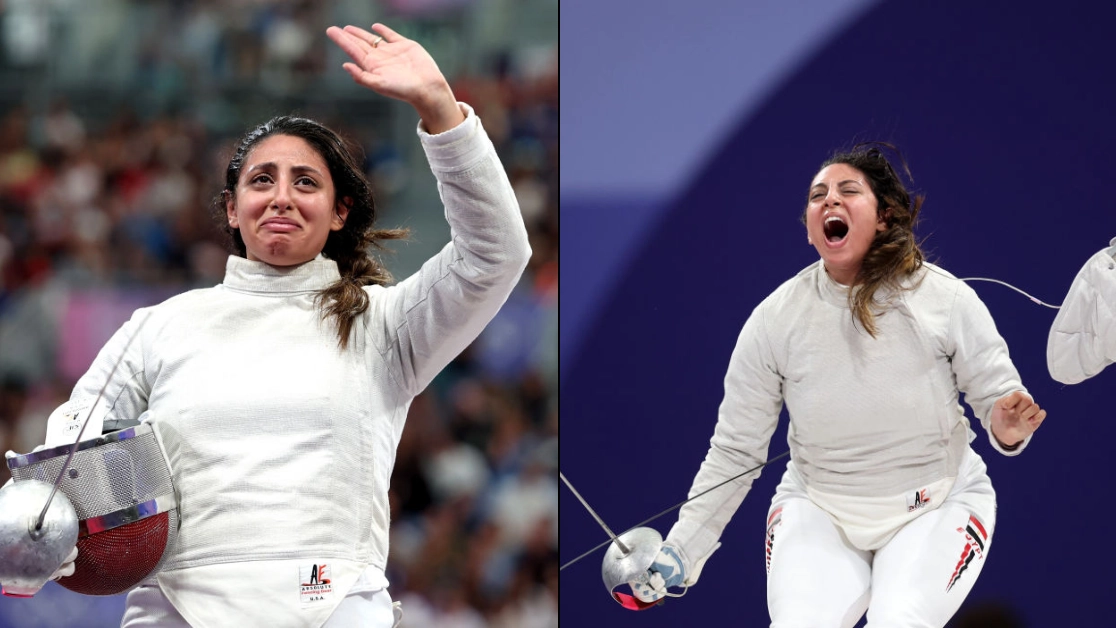 People have hilarious question after heavily pregnant athlete competes at Paris 2024 Olympics