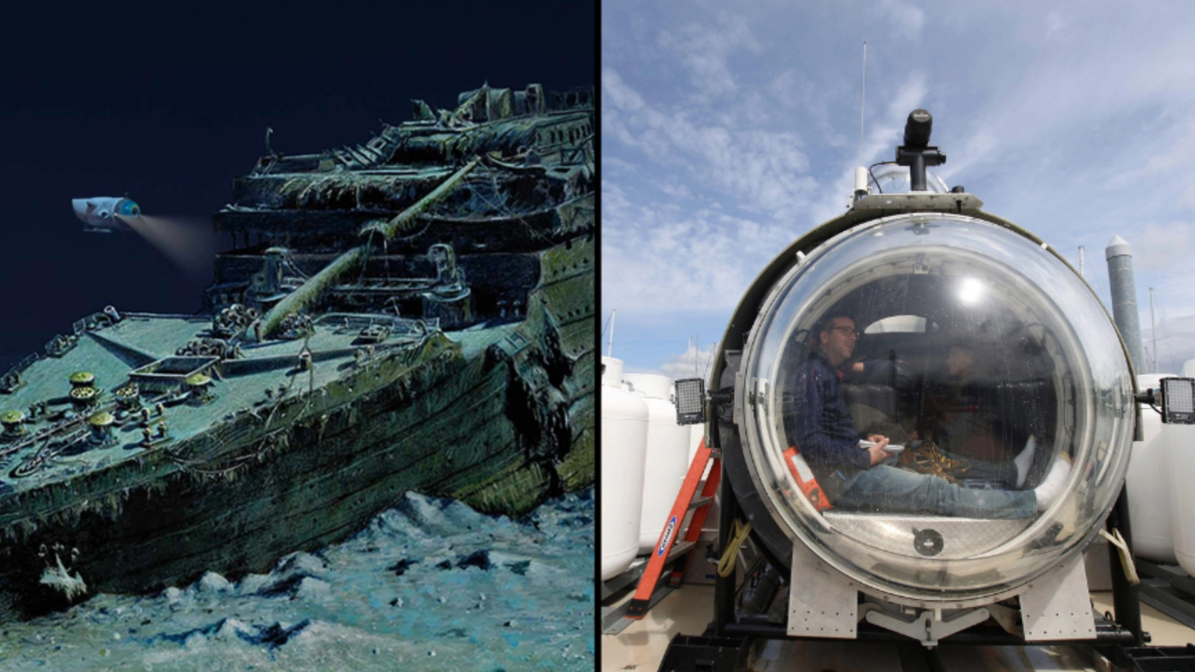 Submarine that went missing on tour of Titanic will 'run out of oxygen in 48 hours'