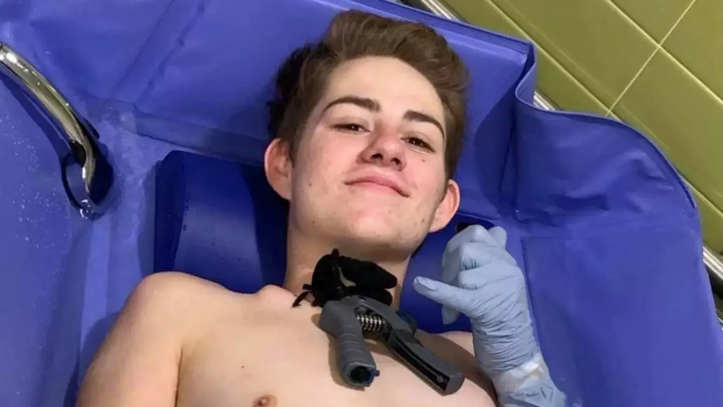 Man cut in half by forklift revisits accident site years after sharing horrific photo from scene