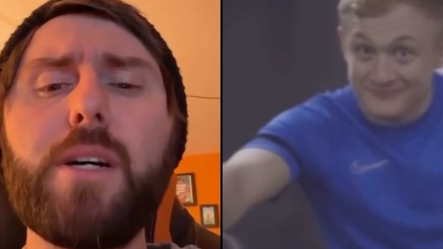 Man receives classic happy birthday message from James Buckley