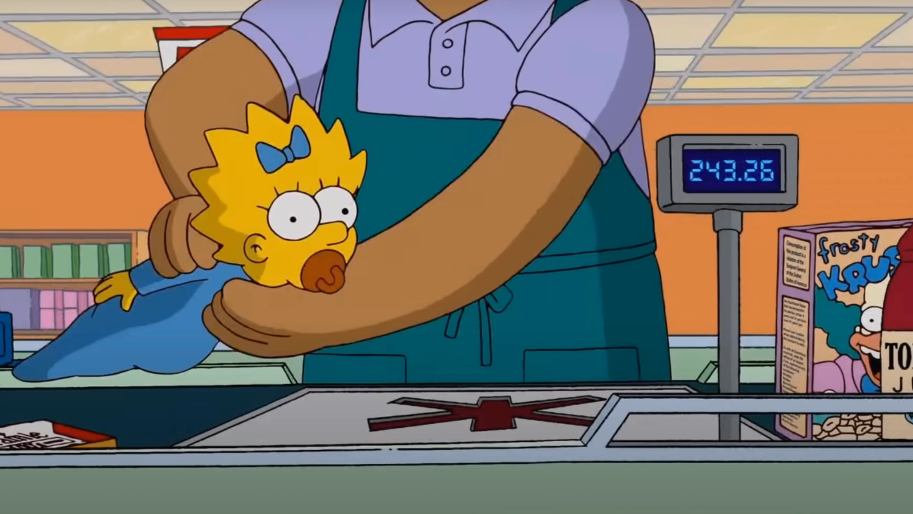 Shocking reason Maggie is scanned in the opening sequence of The Simpsons
