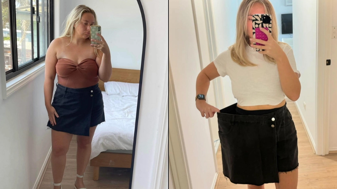 Woman lost more than three stone in eight months after becoming 'obsessed' with one habit