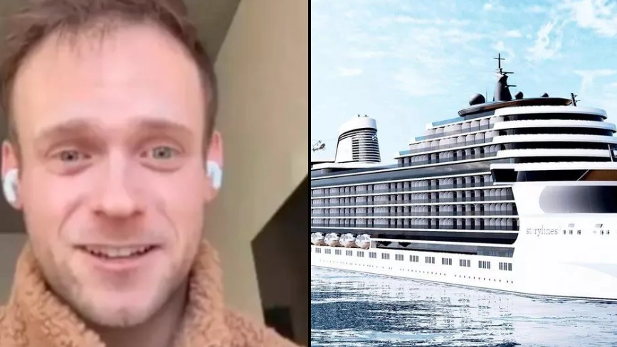 Man buys flat on cruise ship because it's cheaper than home and he can travel the world