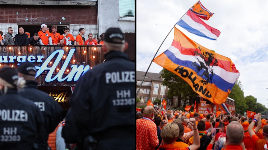 German police shoot axeman near Euros fan zone ahead of Poland v Netherlands match