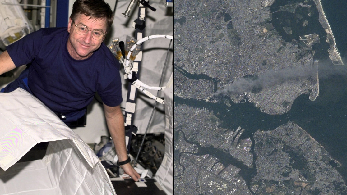 NASA shares heartbreaking letter from only American not on Earth during 9/11 who watched on from space