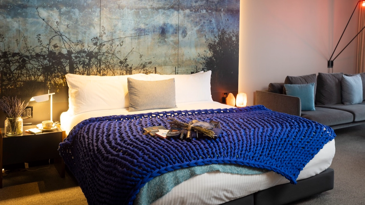 If you clock up a perfect nine hours sleep at this hotel, you can stay free for a night