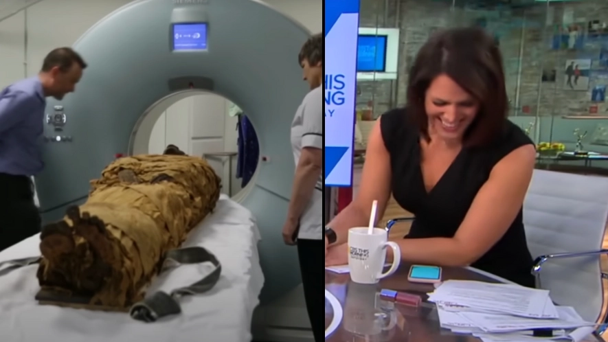 Recording of what mummy's voice would have sounded like leaves presenters in stitches
