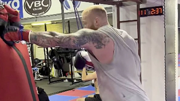 Fans Spot Funny ‘Mistake’ In Hafþór Björnsson’s Boxing Training