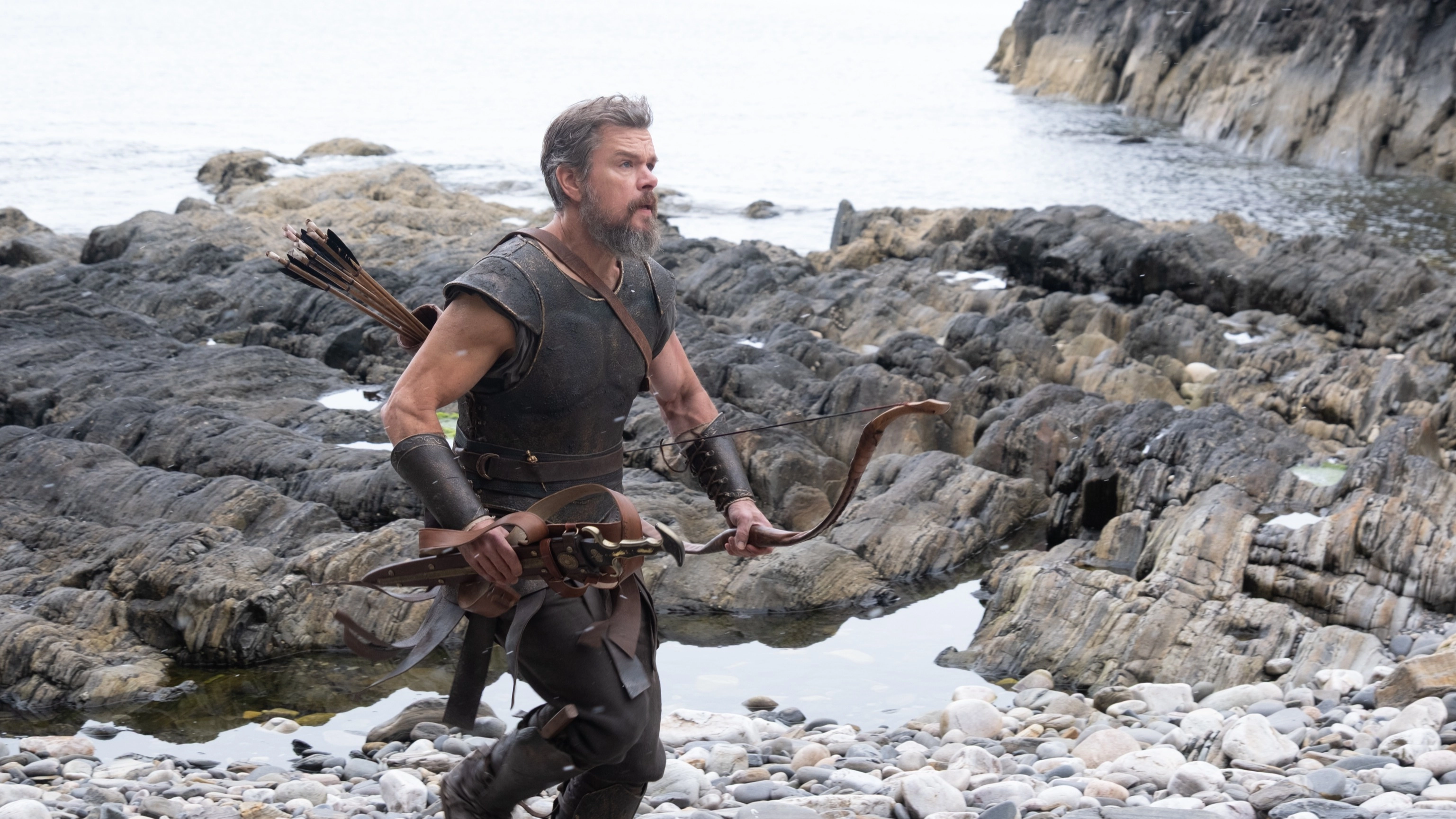 Matt Damon's female stunt double responds to him saying she has 'the greatest arms he's ever seen'