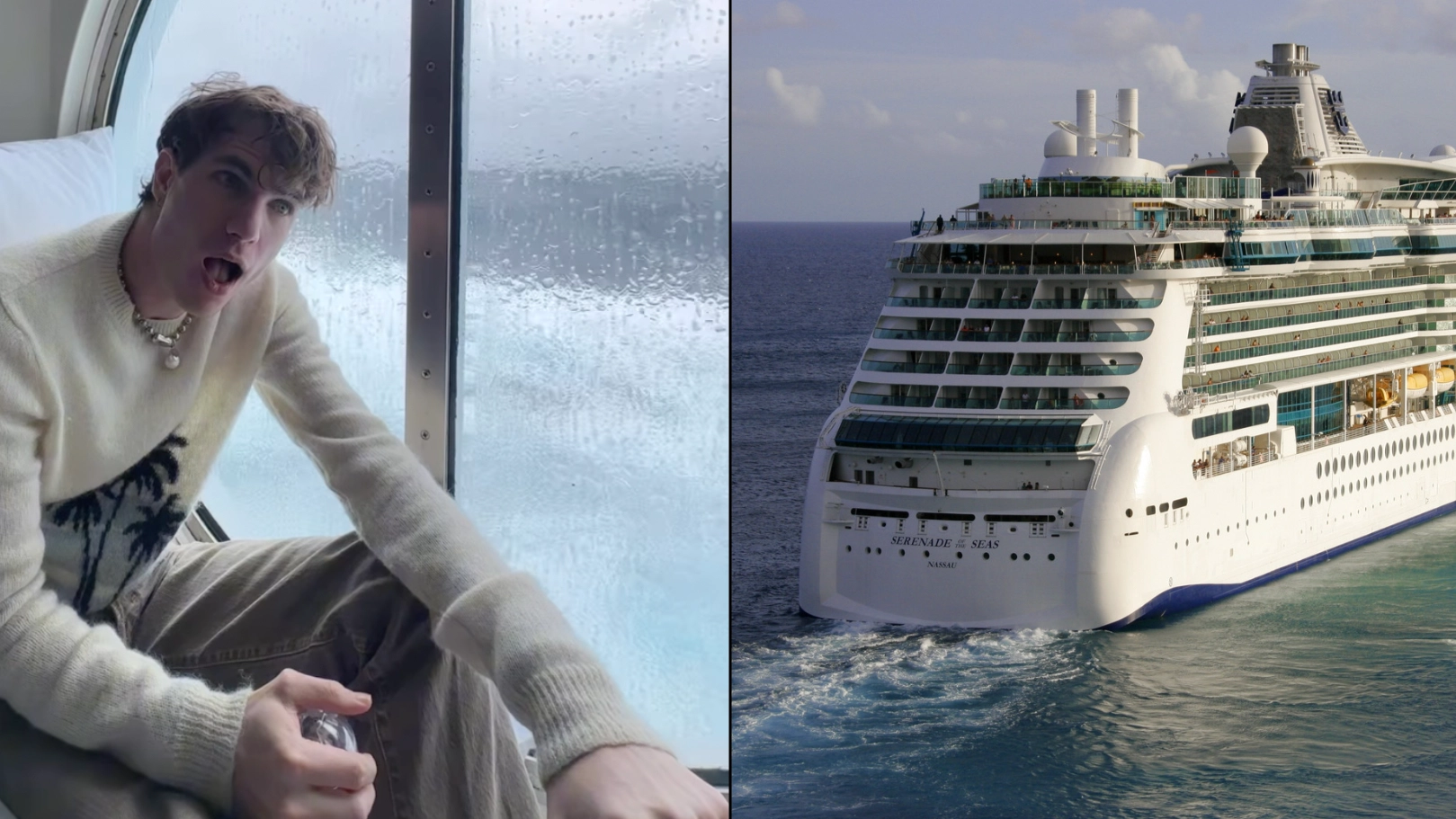 People instantly 'feel sick' after seeing inside of man's cabin on 9-month long cruise