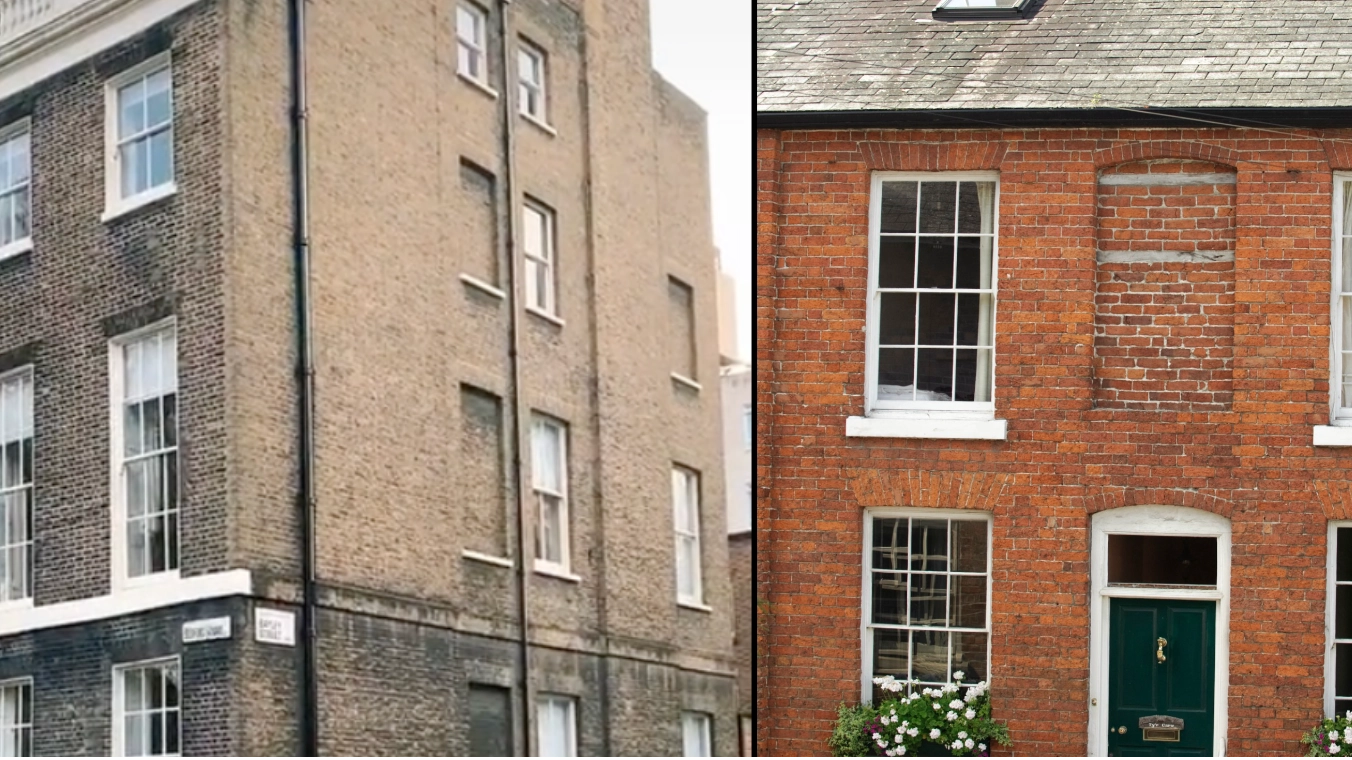 Strange Reason Many Houses Have Bricked Up Windows In UK