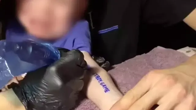Terrifying health risk to screaming baby that was ‘tattooed by parents’ in sickening TikTok video