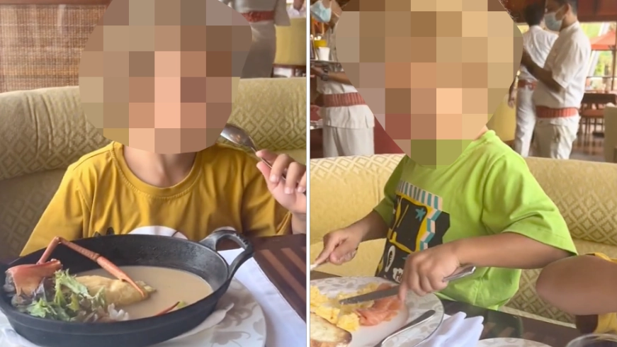 Life coach roasted for feeding his kids lobster so they only know 'the finer things in life'