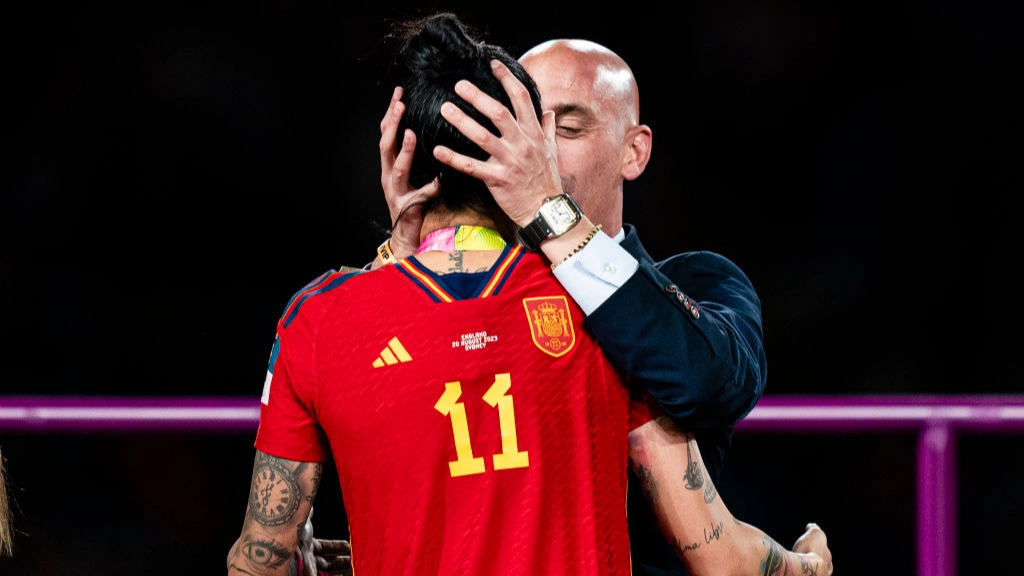 Ex-Spanish football chief Luis Rubiales found guilty after kissing player Jenni Hermoso without consent