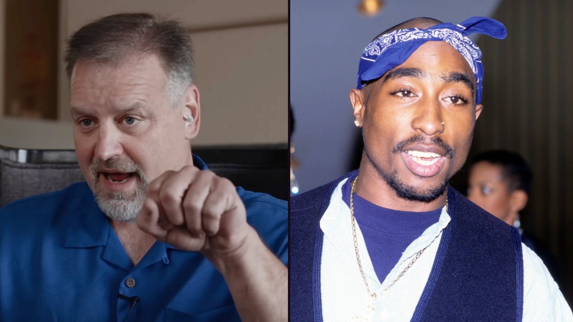 First responder on scene after Tupac was shot reveals two words rapper said as he looked in his eyes