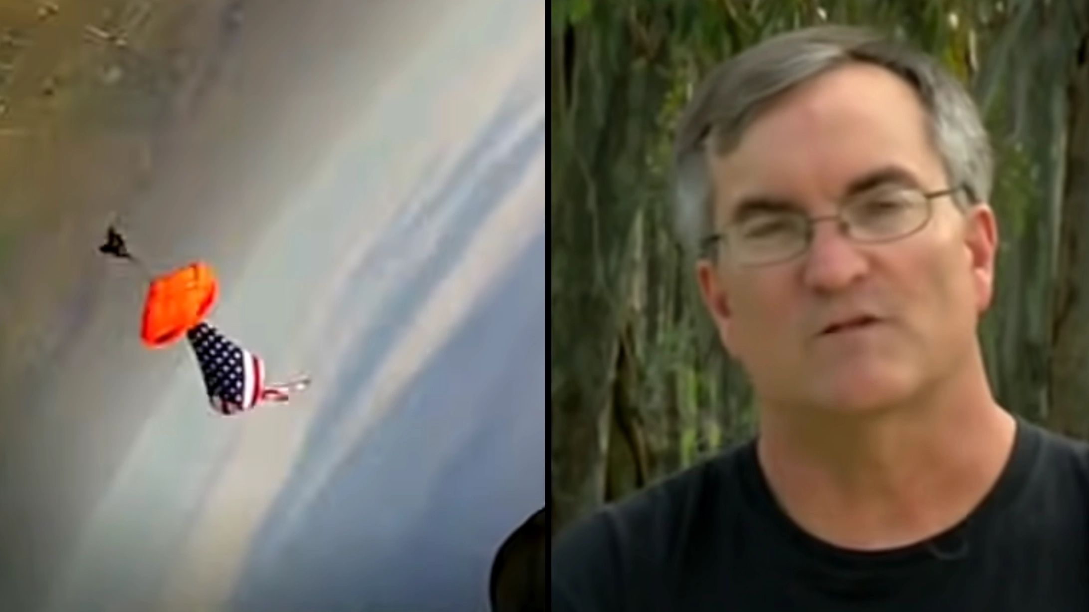 'Final regret' of man who thought he was dead after parachute failed at 8,000ft