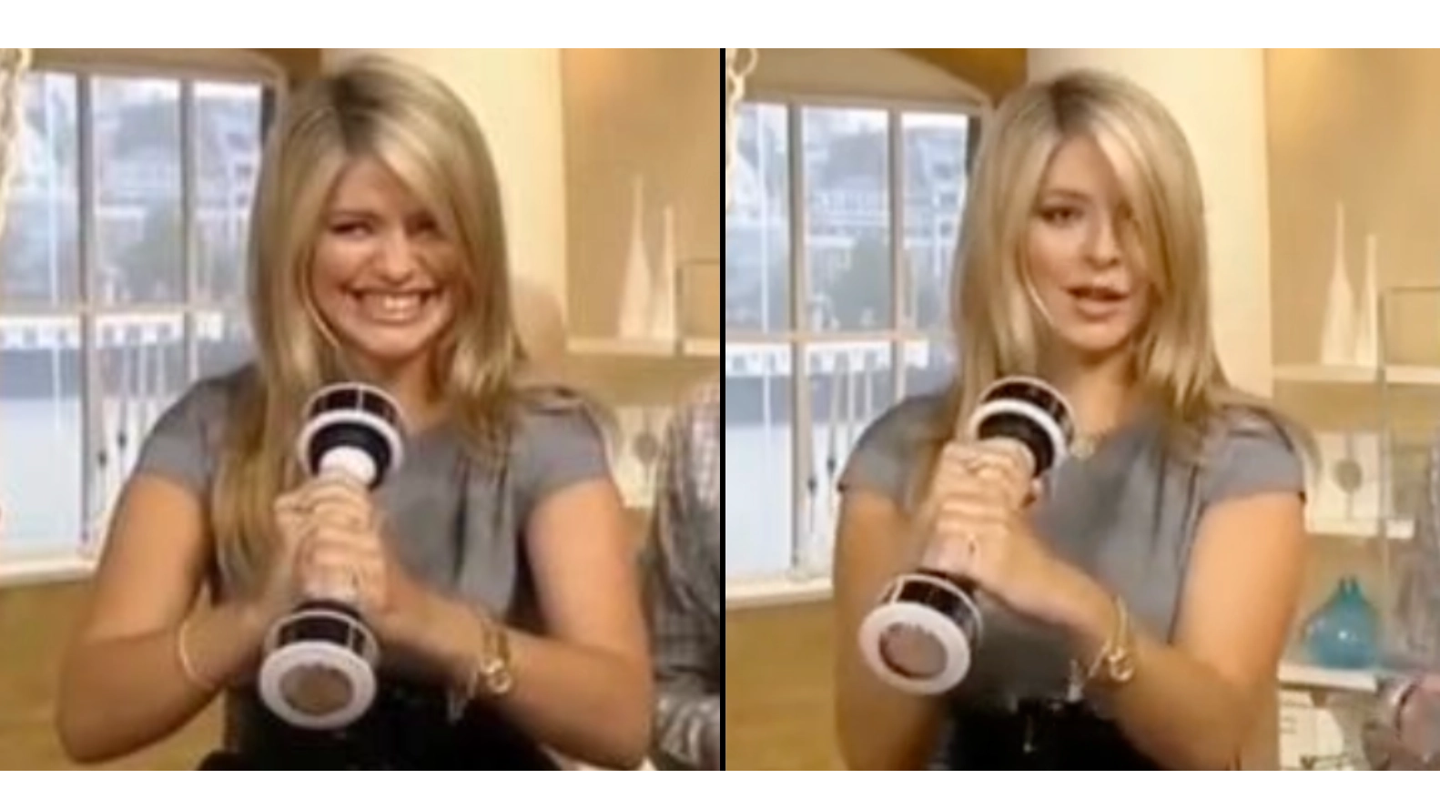 People stunned by ‘rude’ This Morning clip where Holly is told to hold item ‘six inches away from her face’