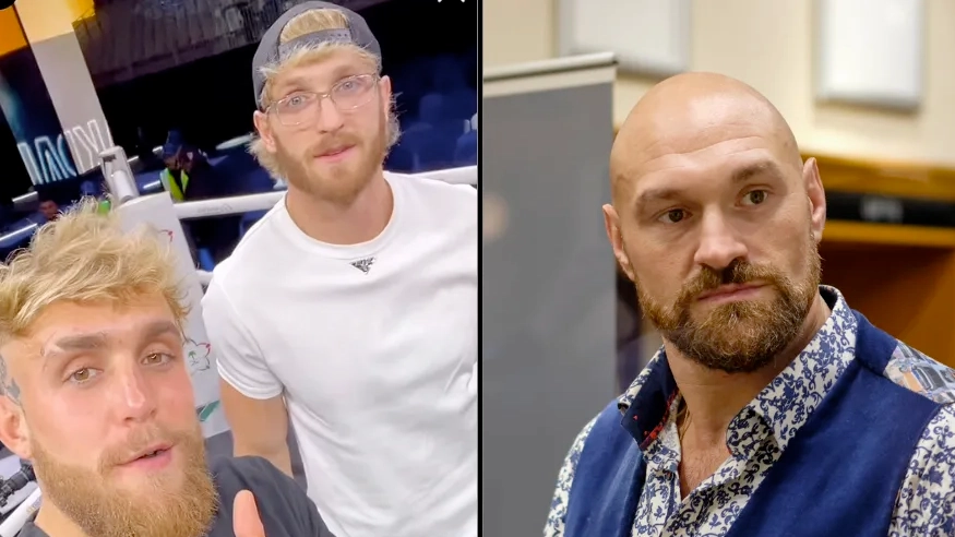 Jake Paul's brother Logan vows to knock out Tyson Fury in ‘round two’
