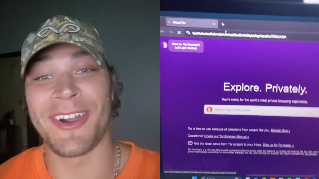 Man searching the dark web busts major myth people have about using the website