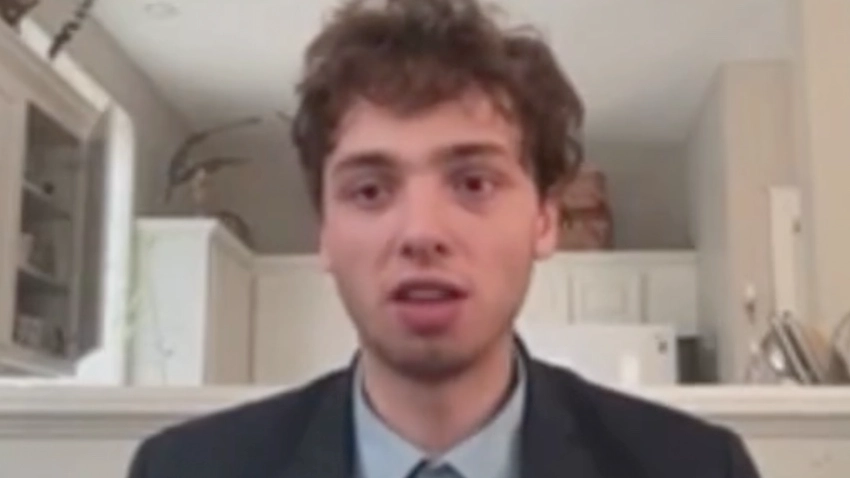 'Conspiracy Theorist' Chokes On Coffee During Live TV Interview