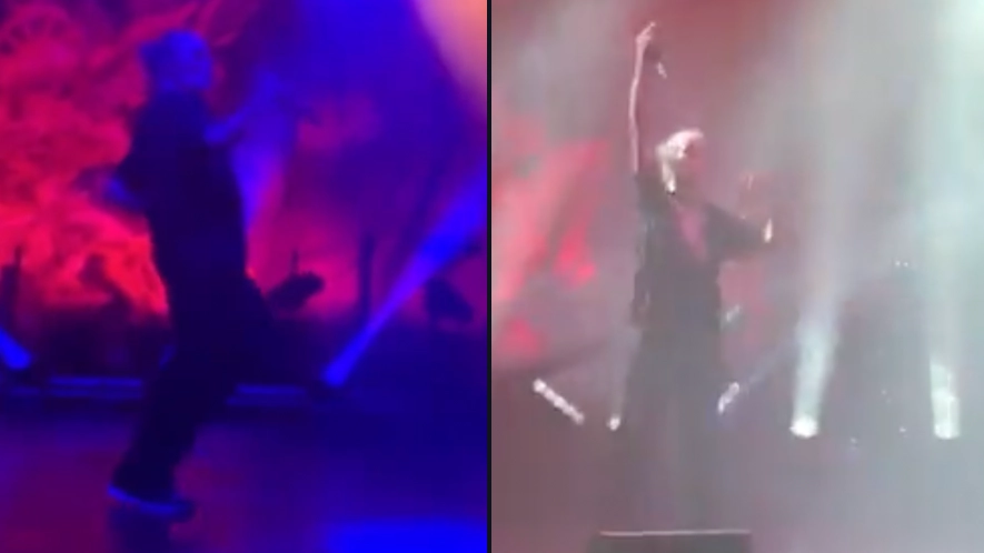 Ian Brown responds at gig last night after fans walked out of previous show