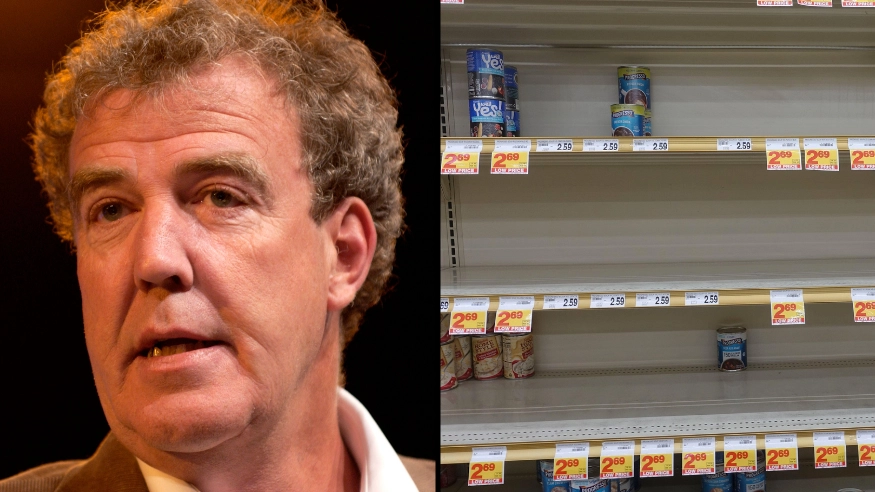 Jeremy Clarkson Is Worried People Will Turn To Cannibalism Amid Food Shortages