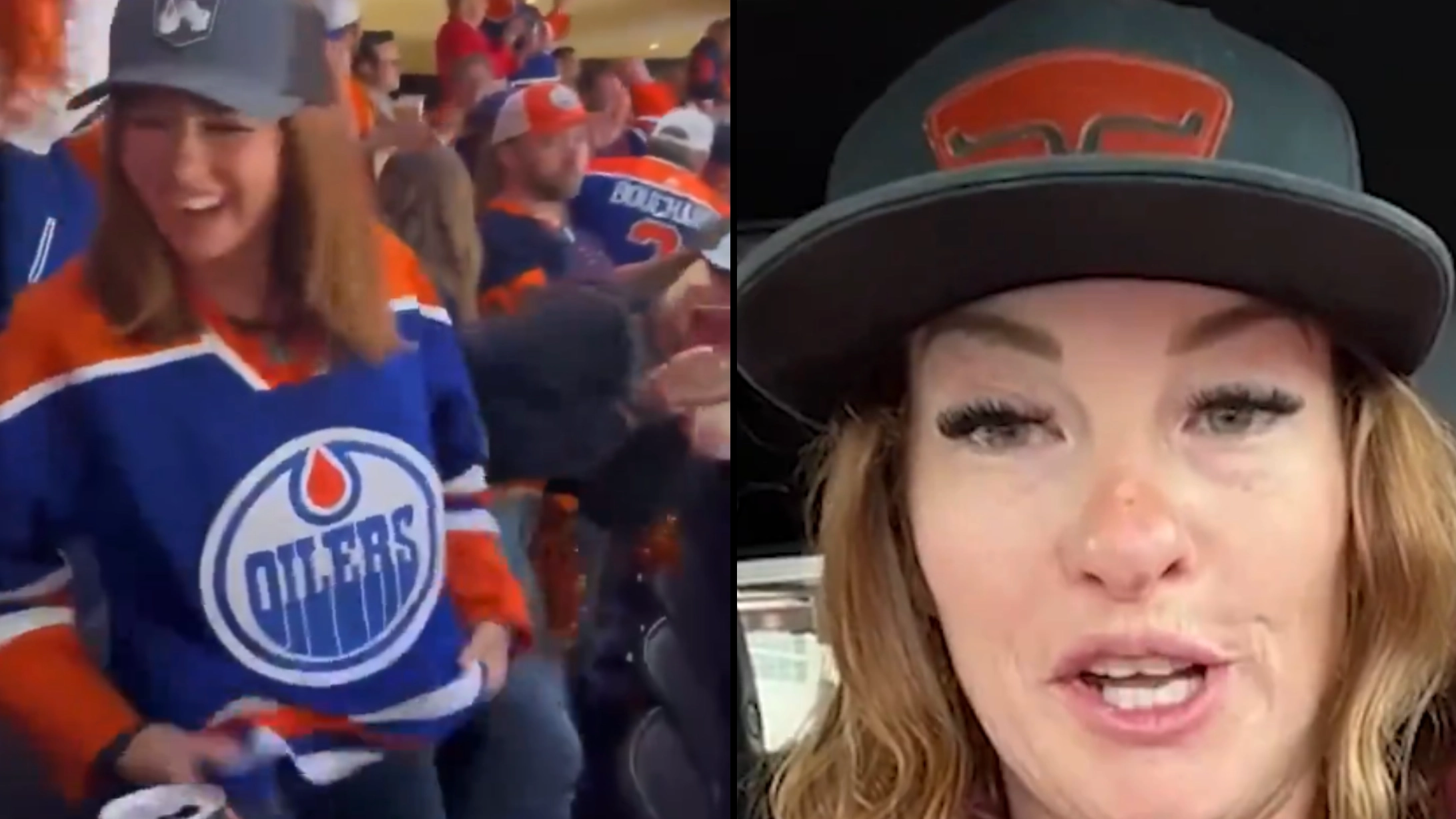 Hockey fan who received offer from porn site after flashing crowd has spoken out about the incident
