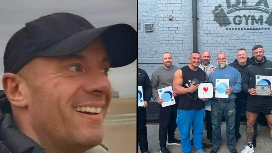 Tragedy as ‘fit’ dad drops dead after doing bench press