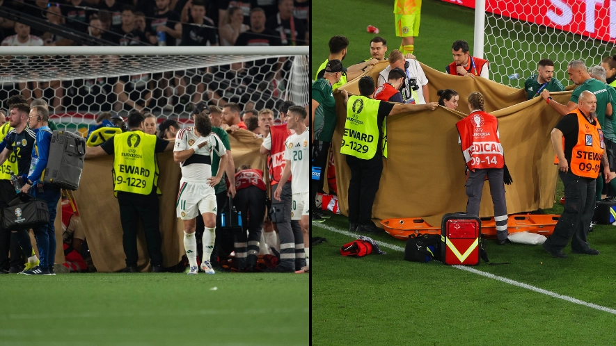 Hungary gives injury update on Barnabas Varga after sickening collision during Euro 2024 game
