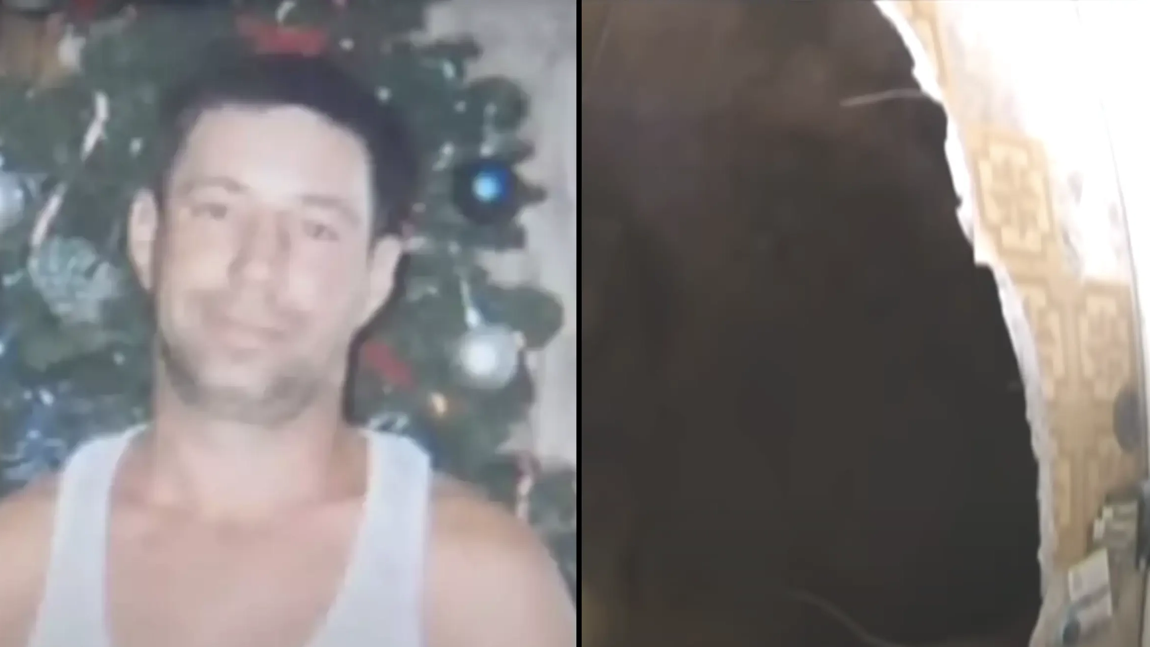 Video shows horrifying sinkhole that screaming man was sucked into from his bedroom and hasn't been seen since