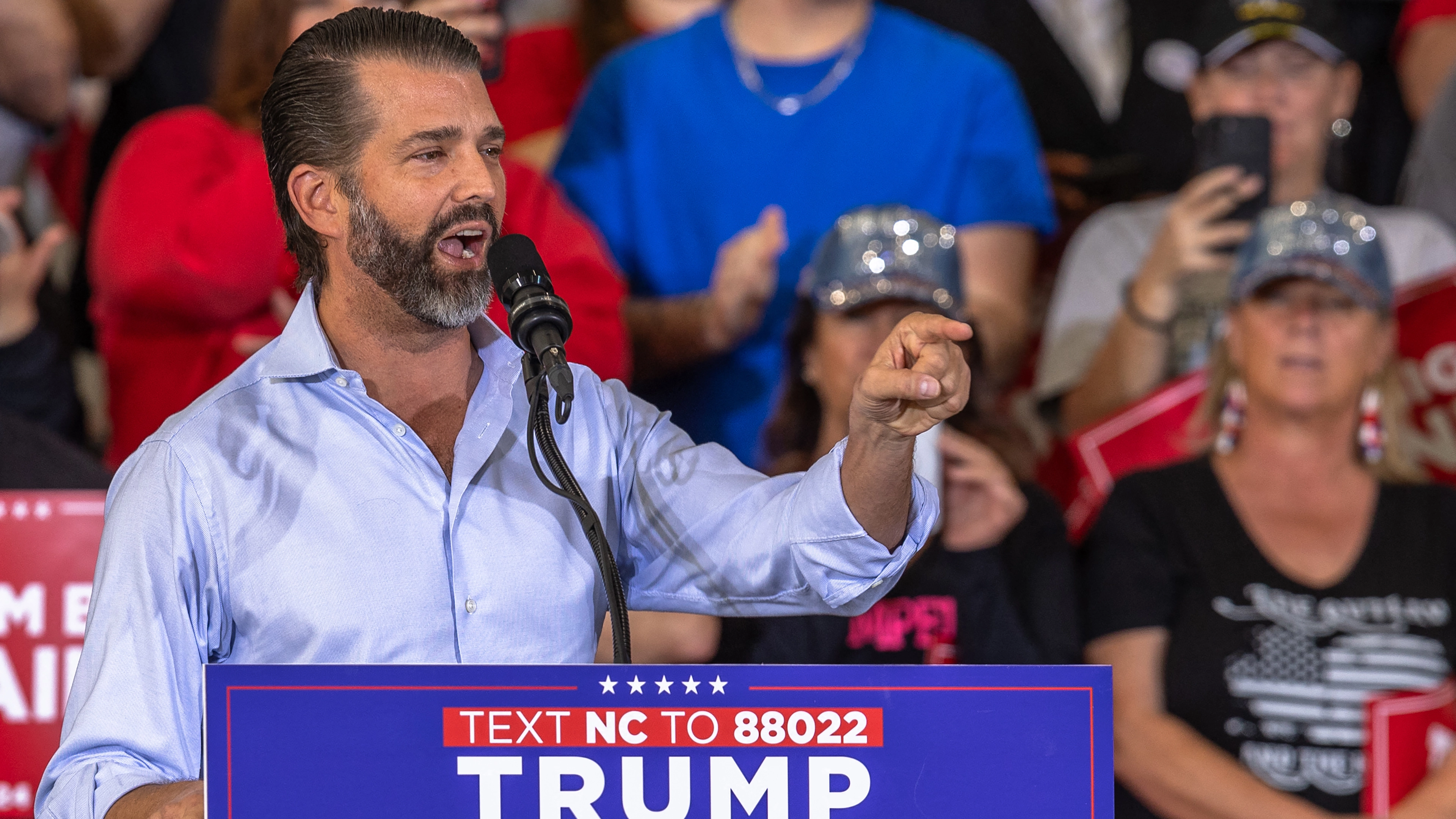 Donald Trump's son says Joe Biden's cancer was 'covered up' in controversial reaction to diagnosis