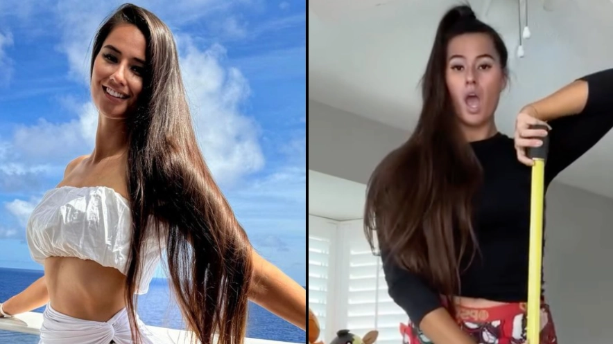 '7ft' tall adult star who got whole family working on OnlyFans shares how tall she actually is