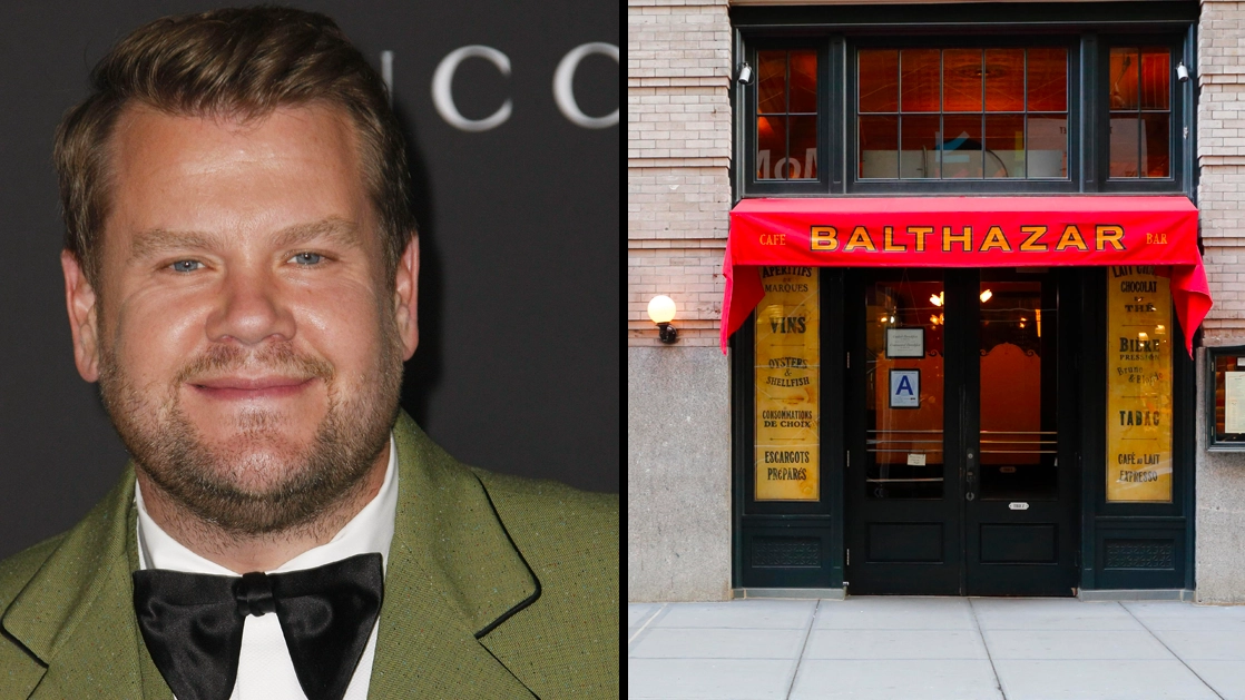 James Corden no longer banned from New York restaurant