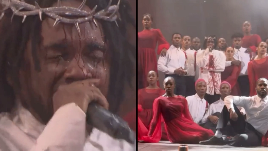 People Are Absolutely Raving About Kendrick Lamar's Finale At Glastonbury