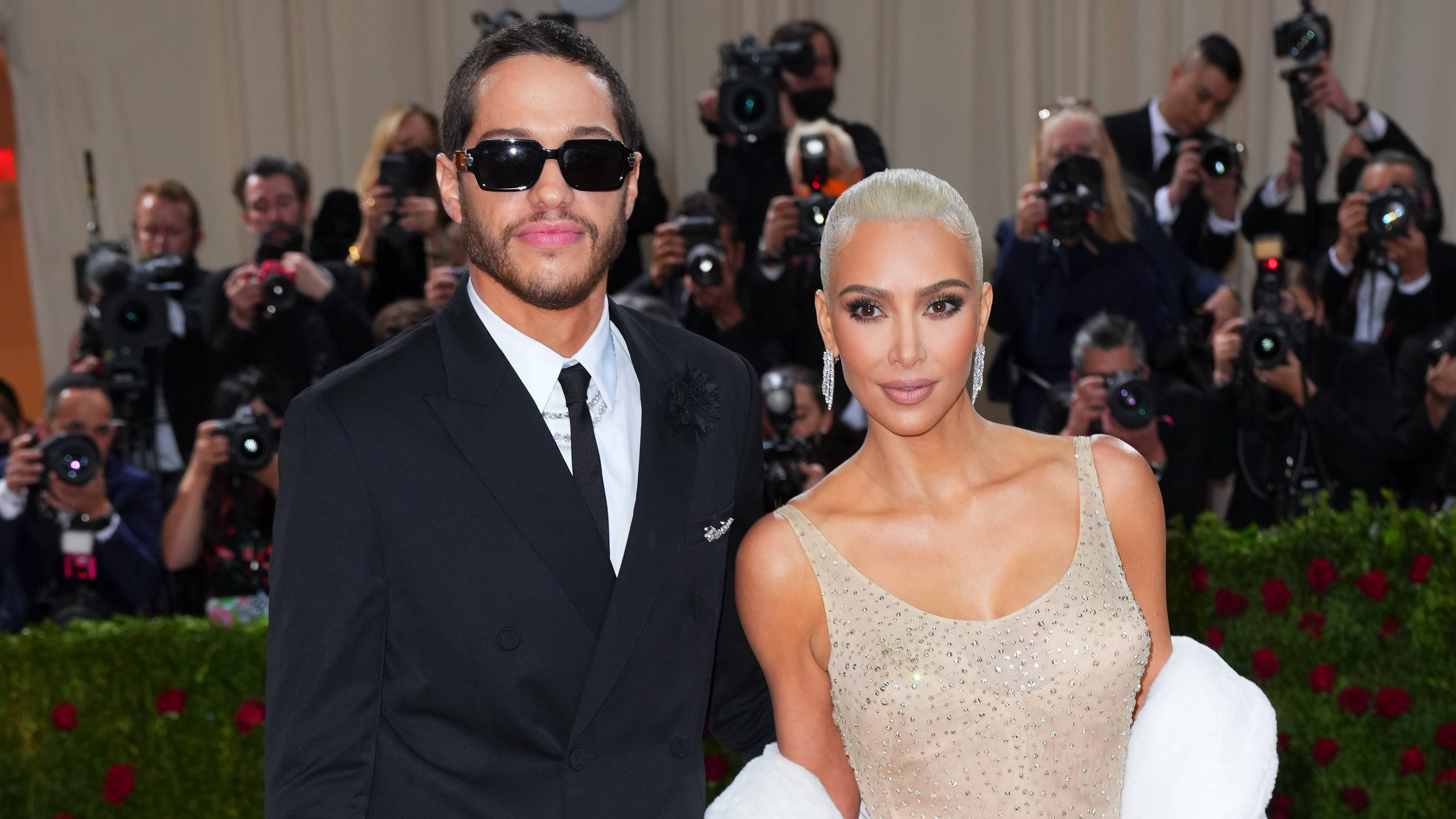 Kim Kardashian made comment about Pete Davidson’s penis after his brutal response to Ariana Grande outing size