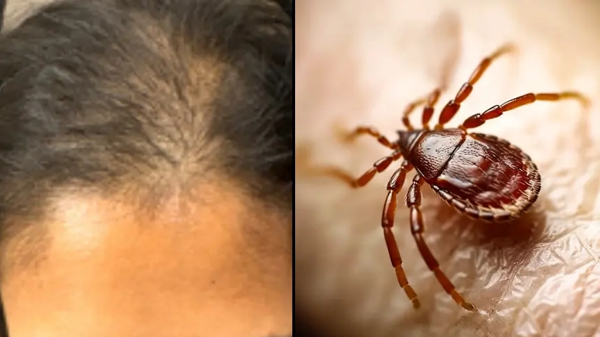 Experts issue warning as woman loses her hair after being bitten by common bug on the rise in UK