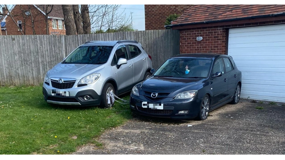Family Furious As Driver Leaves Car On Their Driveway For Five Days