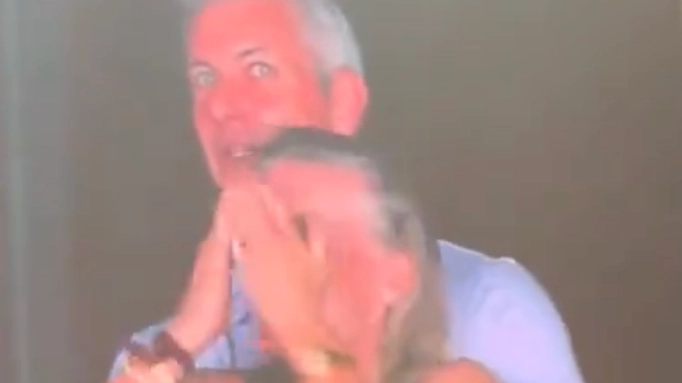 Lip reader reveals 'what CEO said to woman' after being caught on camera at Coldplay concert