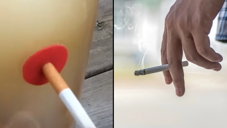 All changes you notice after quitting cigarettes as comparison showed differences between smoking and vaping