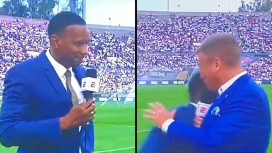 Former Premier League player Shaka Hislop faints live on air