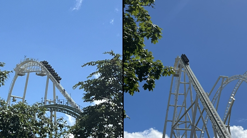 Brits left stuck on UK’s tallest rollercoaster as ride breaks down for second time