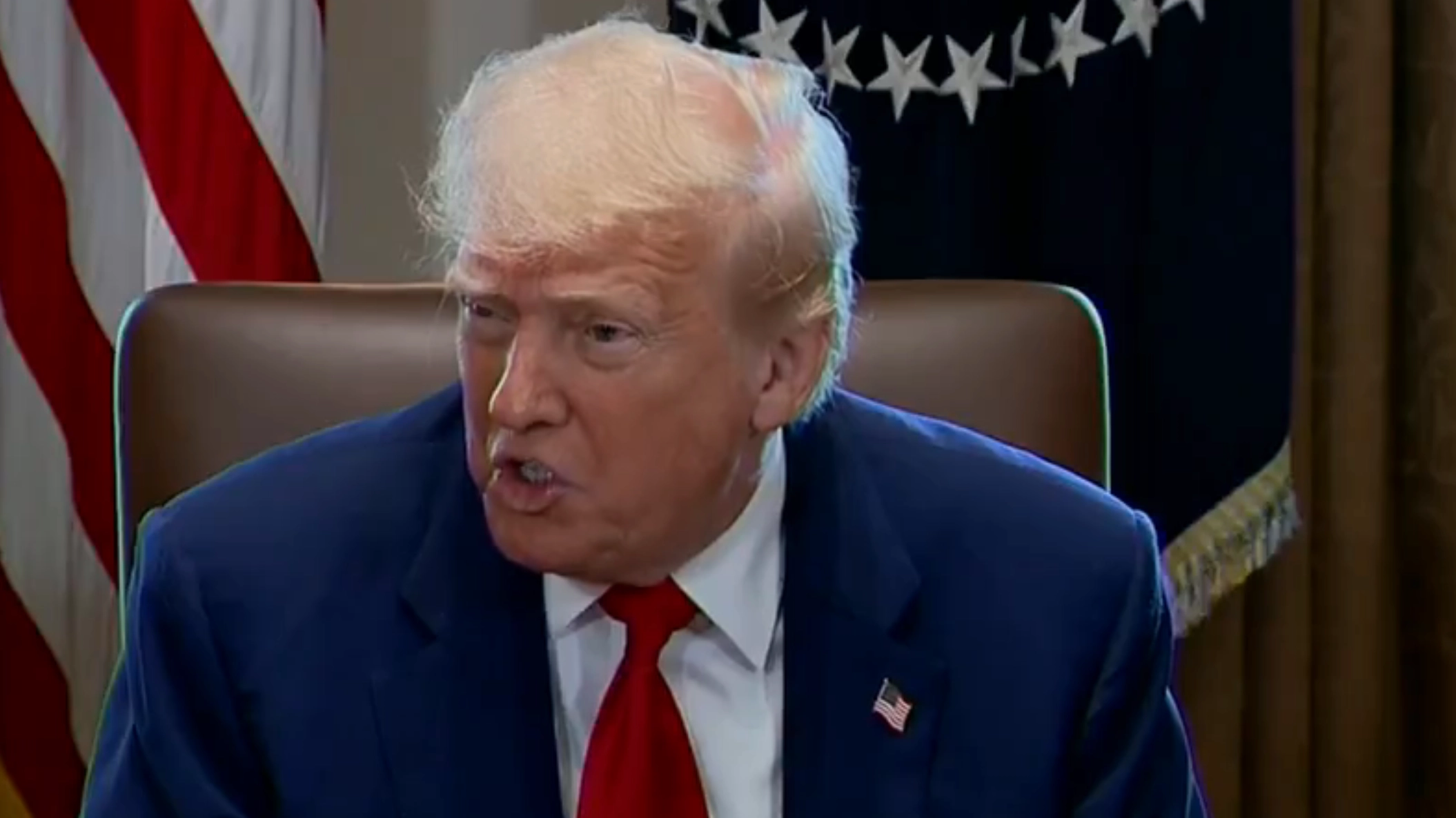 Donald Trump comes out with ‘word salad’ after he’s confronted over something he originally ‘took credit for’