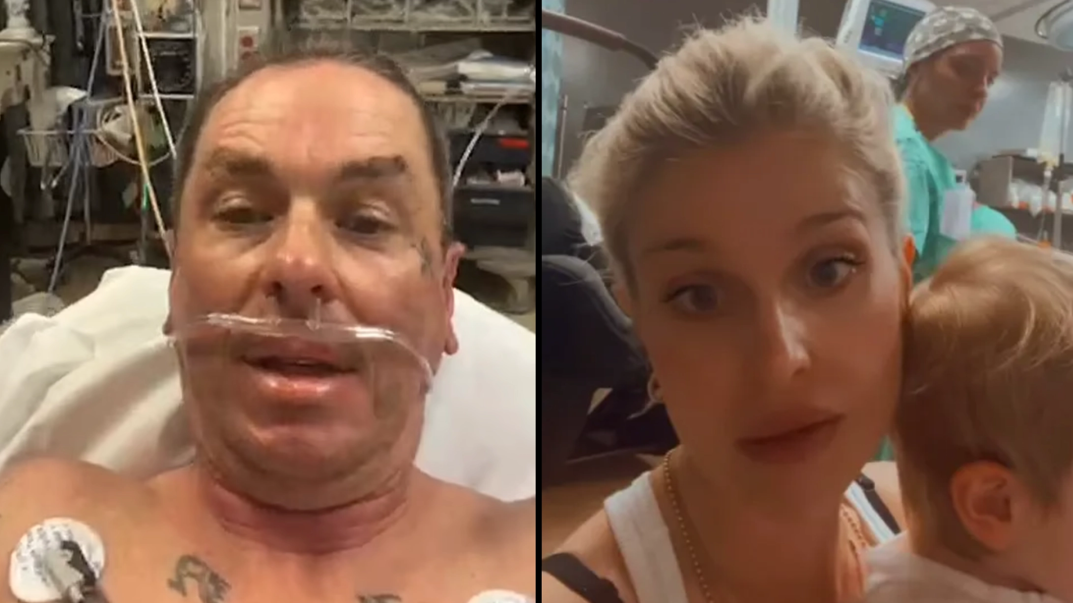 Slipknot's Sid Wilson in hospital after suffering ‘serious burns’ as girlfriend Kelly Osbourne issues warning