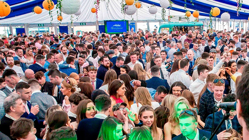 There is a whopper horse racing festival at Fairyhouse Racecourse this month