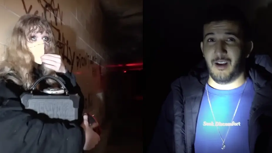 YouTubers admit they'll have 'nightmares for weeks' after ghost 'speaks to them' in abandoned asylum