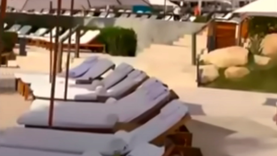 Couple recorded chilling footage of five star hotel resort before making eerie realisation